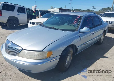 1998 Lincoln Continental из США, поврежденный, VIN 1LNFM97V2WY739199